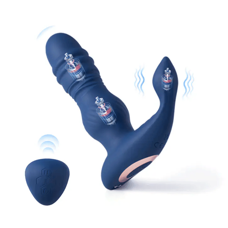 CB - X - Honey Play Box Jaden Thrusting Prostate Massager with Remote Control