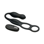 CB - X - JOCK Hyper Remote Controlled Thrusting Prostate Vibrator with Cock & Ball Ring