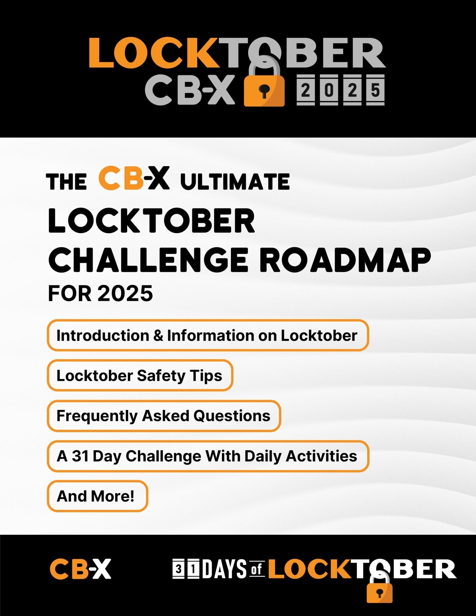 CB - X - Locktober Challenge Workbook 2025