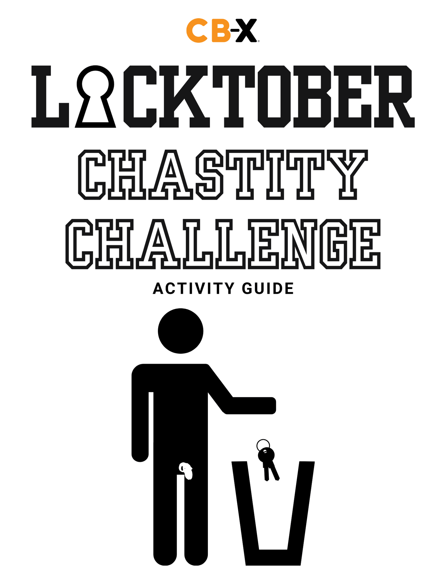 CB - X - Locktober Chastity Challenge Workbook