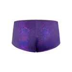 CB - X - Magic Silk Glimmer Purple Disco Mini Boy Shorts