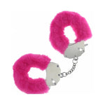 CB - X - Ouch! Fluffy Faux Fur Heavy - Duty Fuzzy Handcuffs Pink