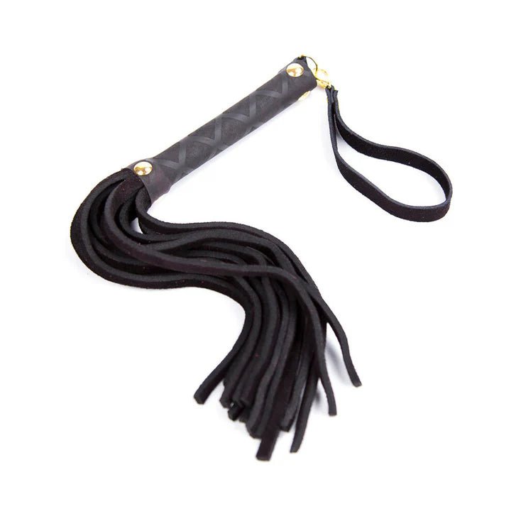 CB - X - Ple'sur Genuine Leather 11" Mini BDSM Flogger
