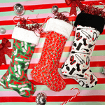 CB - X - Set of 3 CB - X Naughty Christmas Stockings