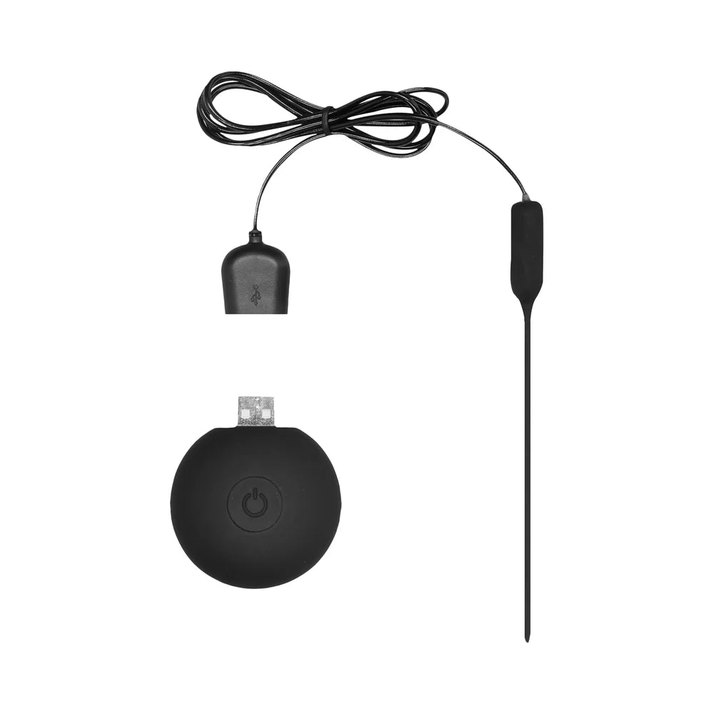 CB - X - Shots OUCH Rechargeable Remote - Controlled 5" Vibrating Silicone Urethral Sound