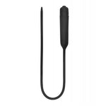 CB - X - Urethral Sounding Extra Long Silicone Vibrating Bullet Plug