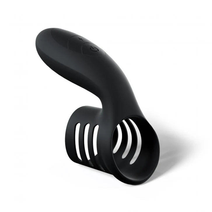 CB - X - We - Ring Rechargable Vibrating Double Penetration Cock Ring