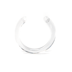 CB-X clear XL u-ring with CBX logo imprint on ring