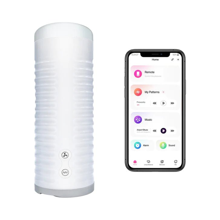 Lovense Max 2 Bluetooth Vibrating and Suction Masturbator CB-X Lovense Max 2 Bluetooth Vibrating and Suction Masturbator CB-X