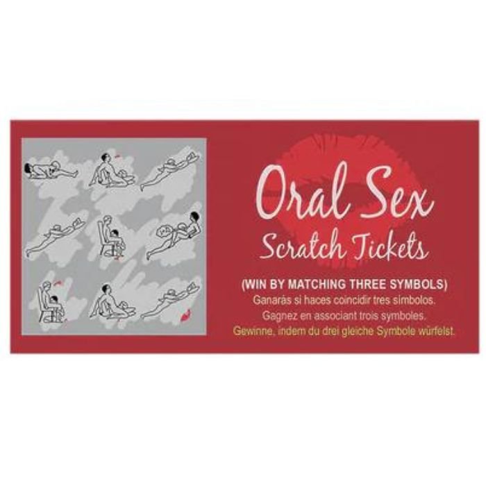 CB - X - Oral Sex Scratch - Off Tickets for Couples