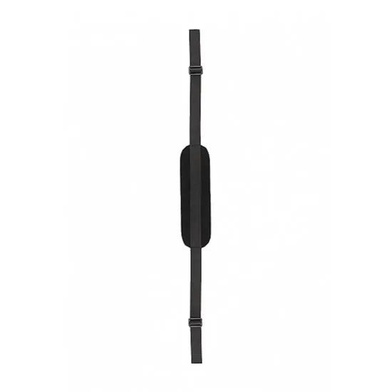 black neoprene harness strap