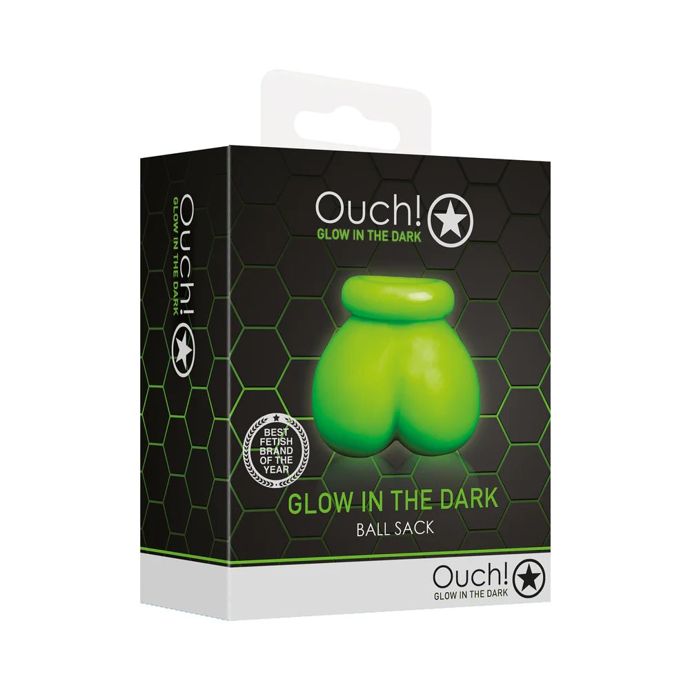 CB - X - Ouch! Glow - in - the - Dark Ball Sack Testicle Sling