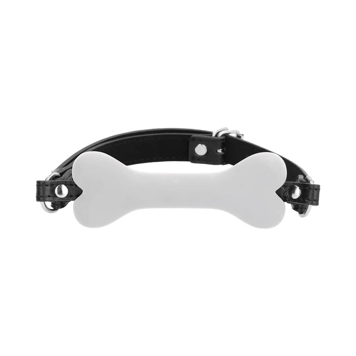 Ouch! Puppy Play Bone Silicone Ball Gag