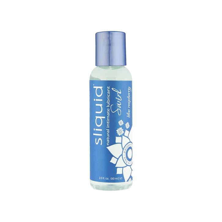 Sliquid Swirl Water-Based Vegan Lubricant - Blue Raspberry