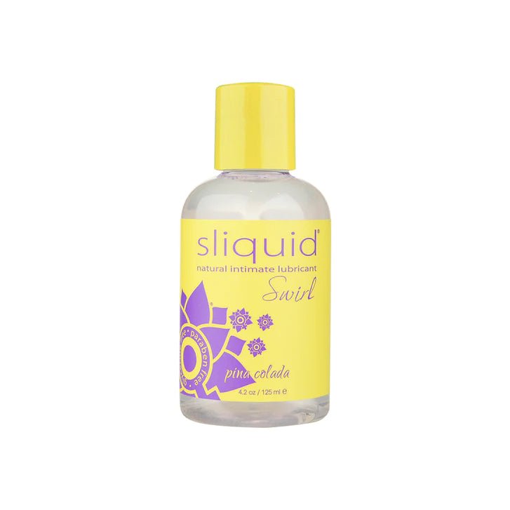 CB - X - Sliquid Swirl Water - Based Vegan Lubricant - Pina Colada