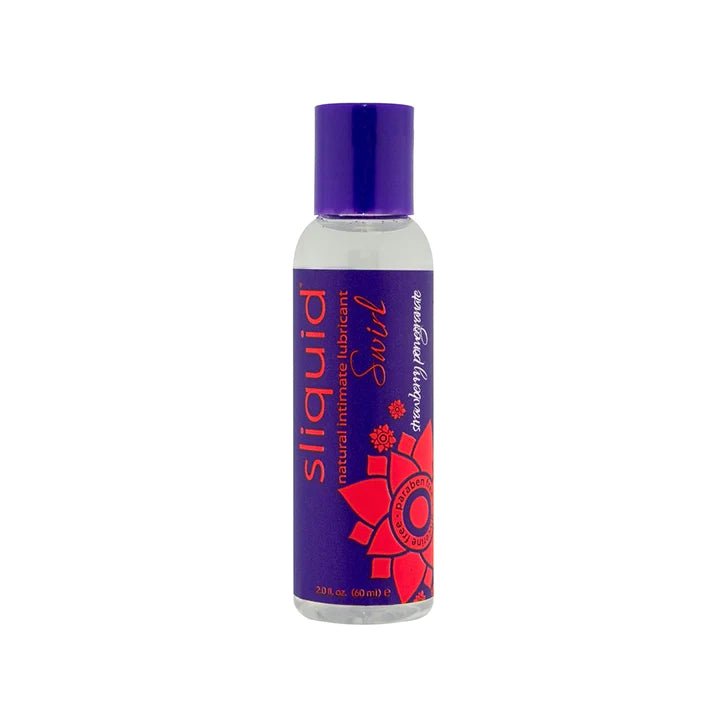 Sliquid Swirl Water-Based Vegan Lubricant - Strawberry Pomegranate