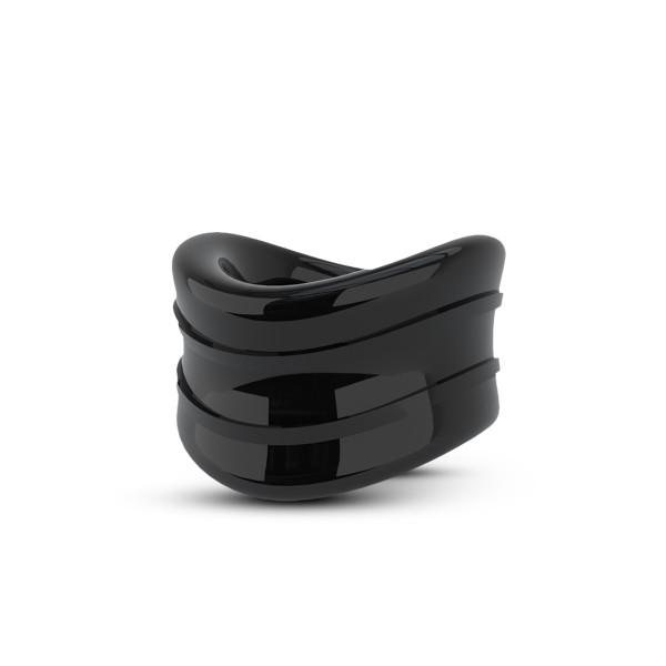 1 inch with trip details TPE Stay Hard Beef Ball Stretcher