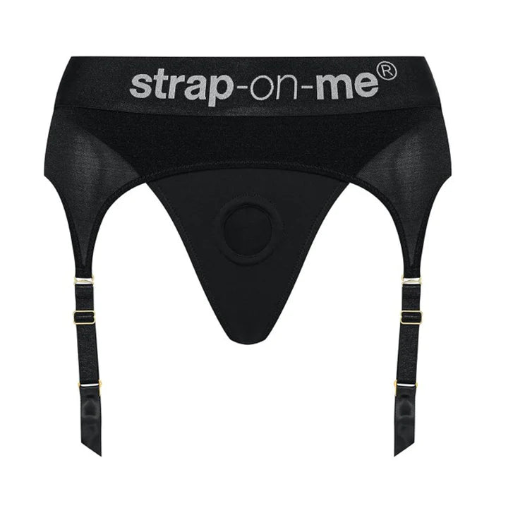 CB - X - Strap - On - Me Rebel Lingerie Harness with Garter Belts - S - XXL