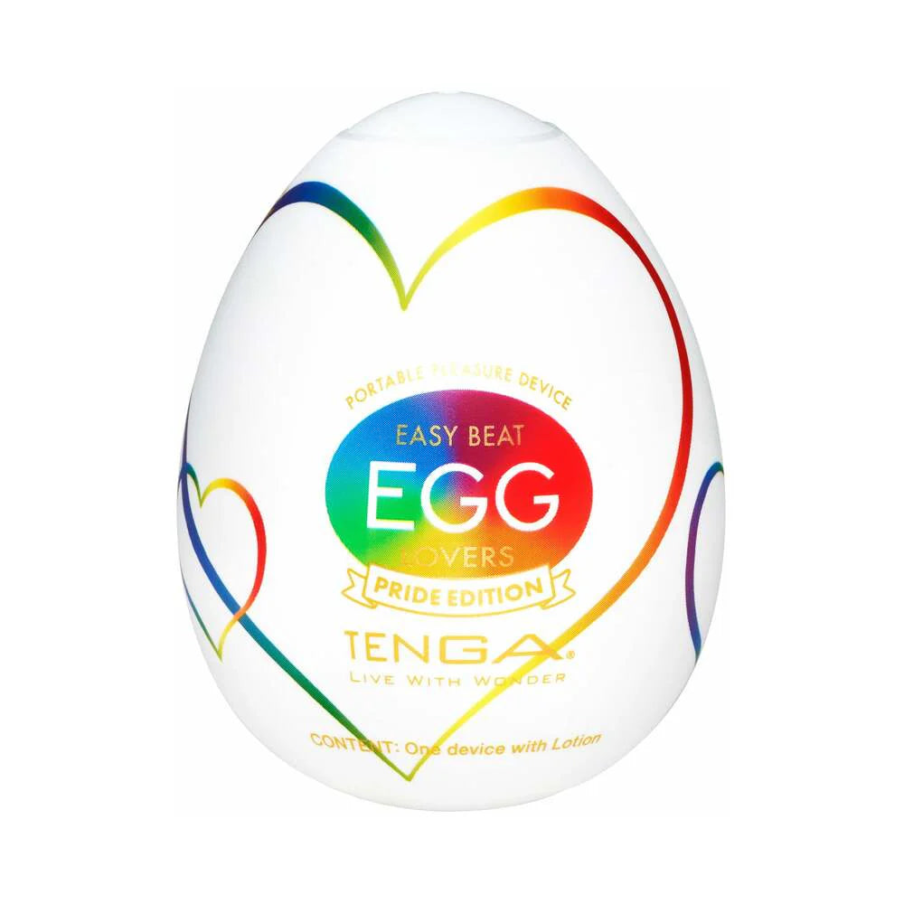 Tenga Egg Portable Pleasure Device Lovers Pride Edition
