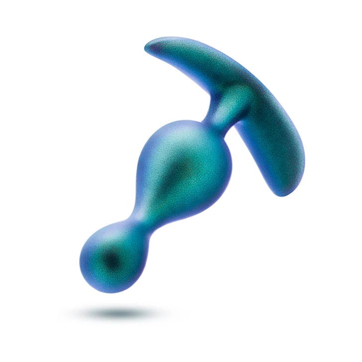 Anal Adventures Matrix Photon Silicone Anal Plug - Galactic Teal