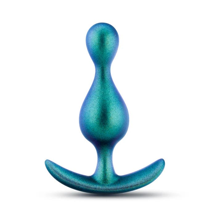 Anal Adventures Matrix Photon Silicone Anal Plug - Galactic Teal