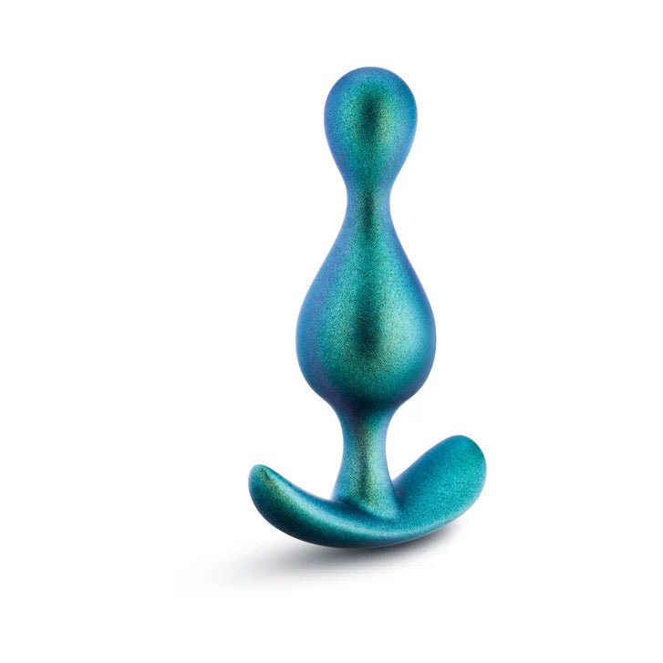 Anal Adventures Matrix Photon Silicone Anal Plug - Galactic Teal