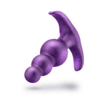 CB - X - Anal Adventures Matrix Supernova 3" Beaded Anal Plug - Galactic Purple