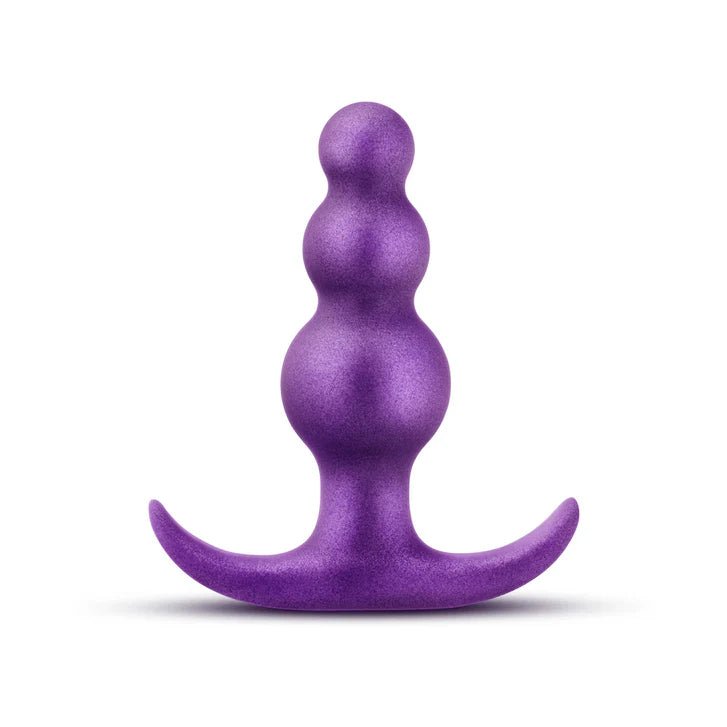 CB - X - Anal Adventures Matrix Supernova 3" Beaded Anal Plug - Galactic Purple