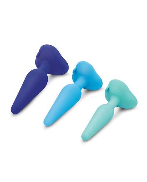 b-Vibe Anal Training Kit - Set of 3 Butt Plugs CB-X b-Vibe Anal Training Kit - Set of 3 Butt Plugs CB-X