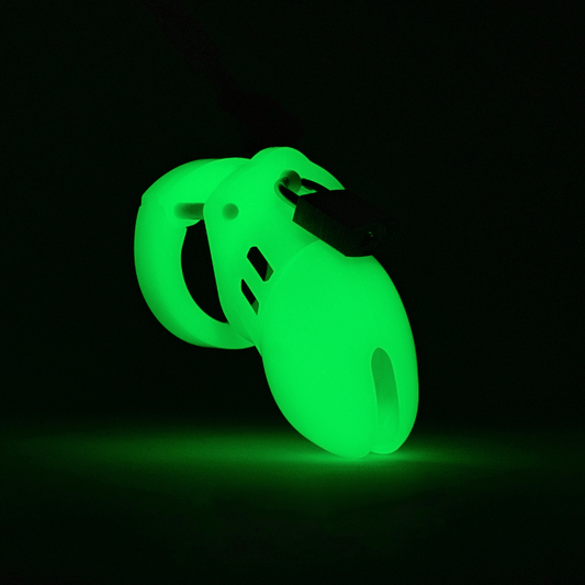 CB - X - CB - 6000S Glow - in - the - Dark Chastity Cage Kit