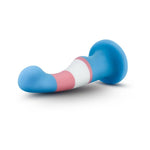 CB - X - Avant Pride P2 True Blue 6 inch Silicone Dildo