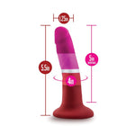 CB - X - Avant Pride P3 Beauty 5.5 inch Silicone Dildo