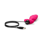 CB - X - b - Vibe Bump Texture Hot Pink Butt Plug