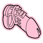 CB - X - CB - 6000™ Pink Chastity Cage Sticker