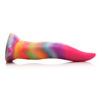 CB - X - Creature Cocks 8.5" Unicorn Tongue Glow - in - the - Dark Fantasy Dildo