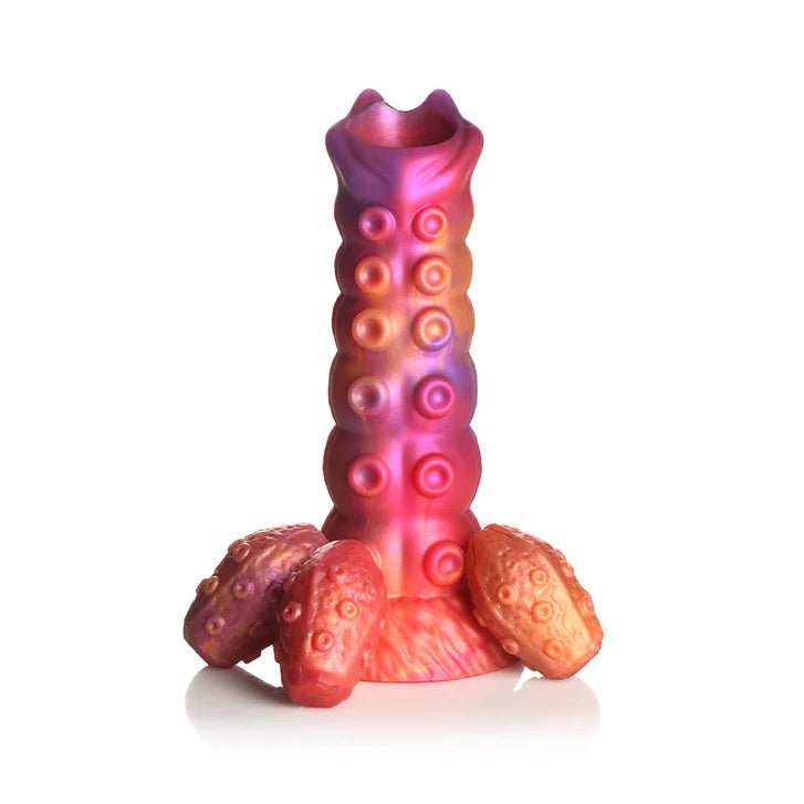 CB - X - Creature Cocks Nymphoid 6.5" Ovipositor Alien Dildo with 3 Eggs