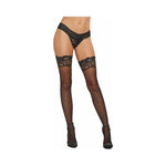 CB - X - Dreamgirl Neon Pink Sheer Thigh - High Stockings