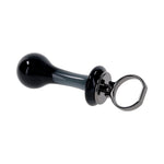 CB-X - Gender X Blow Pop Black Glass Anal Plug