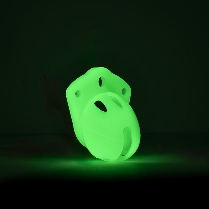 Mini-Me Glow-in-the-Dark Chastity Cock Cage – CB-X