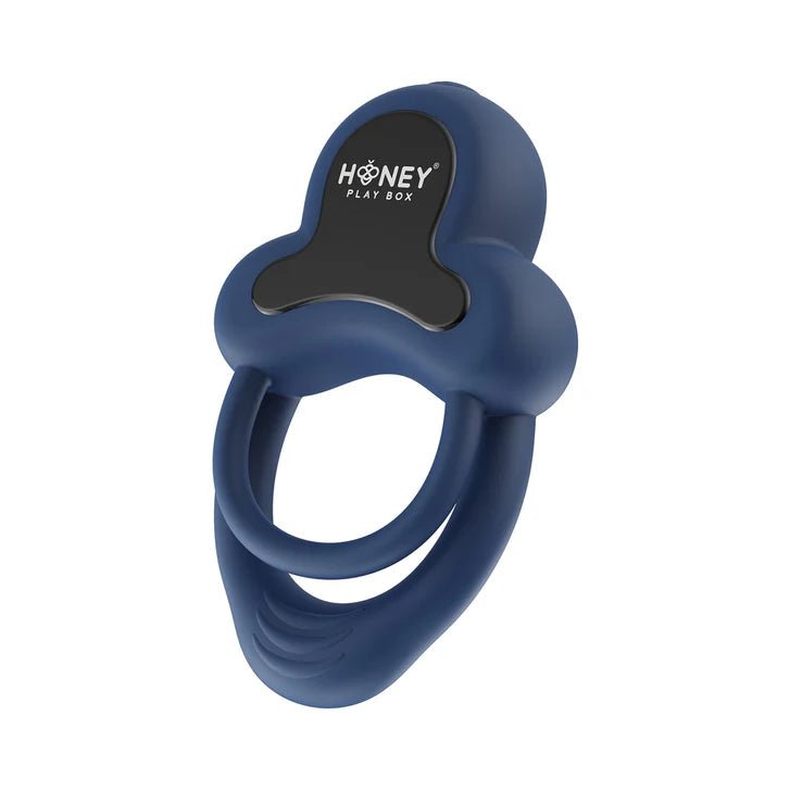 CB - X - Honey Play Box Anello App - Controlled Vibrating Double Cock Ring