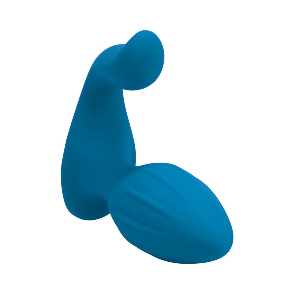 CB - X - LEVELZ Vibrating & Rotating Silicone Anal Plug with Ball Stimulator