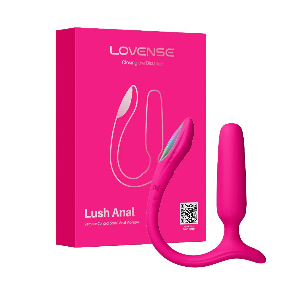 Lovense Lush Anal App-Controlled Vibrating Butt Plug CB-X Lovense Lush Anal App-Controlled Vibrating Butt Plug CB-X