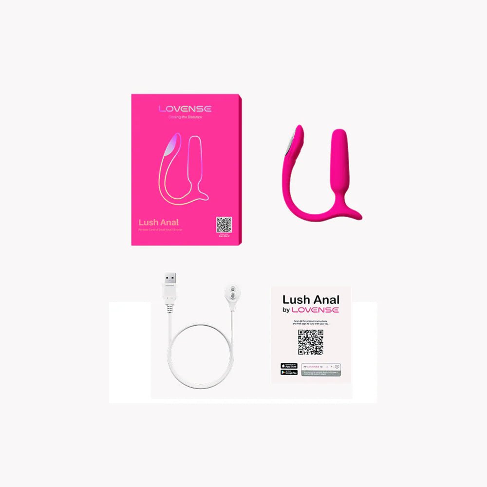 Lovense Lush Anal App-Controlled Vibrating Butt Plug CB-X Lovense Lush Anal App-Controlled Vibrating Butt Plug CB-X