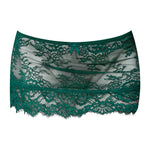 CB - X - Magic Silk Evermore Emerald Green Flounce Skirt