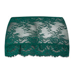 CB - X - Magic Silk Evermore Emerald Green Flounce Skirt