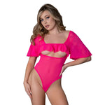 CB - X - Magic Silk Pink Kink Flutter Sleeve Teddy