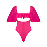 CB - X - Magic Silk Pink Kink Flutter Sleeve Teddy