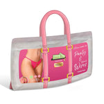 CB - X - Magic Silk Sweetums Watermelon Pink Crotchless Open Back Panty