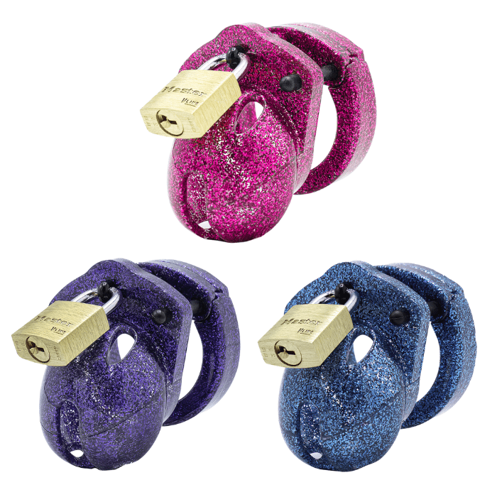 CB - X - Mini - Me Glitter Chastity Kit