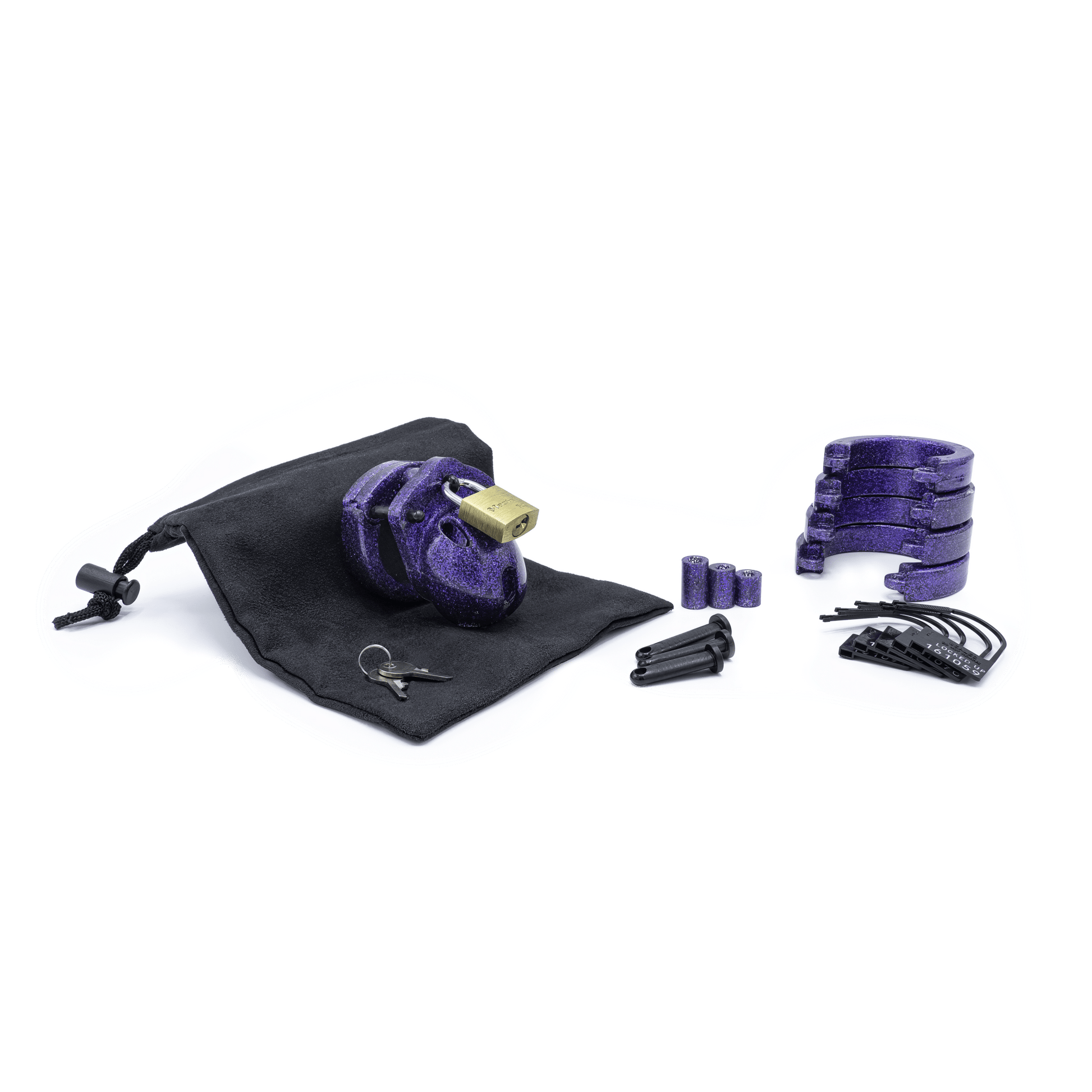 CB - X - Mini - Me Glitter Chastity Kit